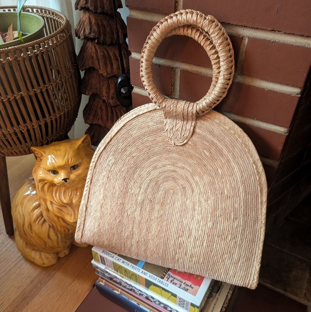 SO Cute Vintage Jute Bag